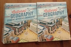 BJU Press Cultural Geography Student Text and Activity Answer Key 4th Edition