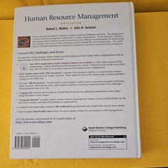 Human Resource Management by Jackson Mathis (1999, Hardcover)