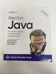 O’Reilly Head First Java Learner’s Guide to Real World Programming Third Edition