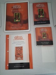 Story Of The World Volume 1 Bundle Book, Workbook, Audiobook CDs *Missing Disc 1