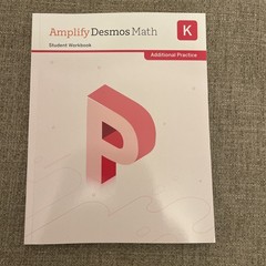 13) Amplify Desmos Math California Student Workbook K Additional Practice