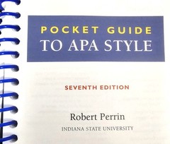 Pocket Guide to APA Style 7th Edition 2020 Robert Perrin (College & Home School)