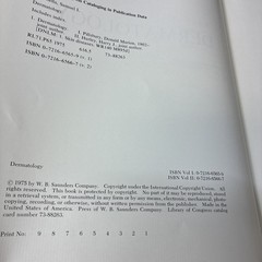 Dermatology Volume 1 Pages 1-912 By Moschella Pillsbury Hurley (Hardcover, 1975)