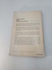 Vintage 1981 Programming in BASIC for Personal Computers by David L. Heiserman
