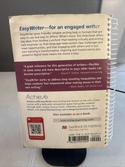 Andrea A. Lunsford EasyWriter (Spiral Bound) 2022 Paperback
