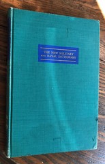 The New Military and Naval Dictionary (English) 1951 Frank Gaynor Military Book
