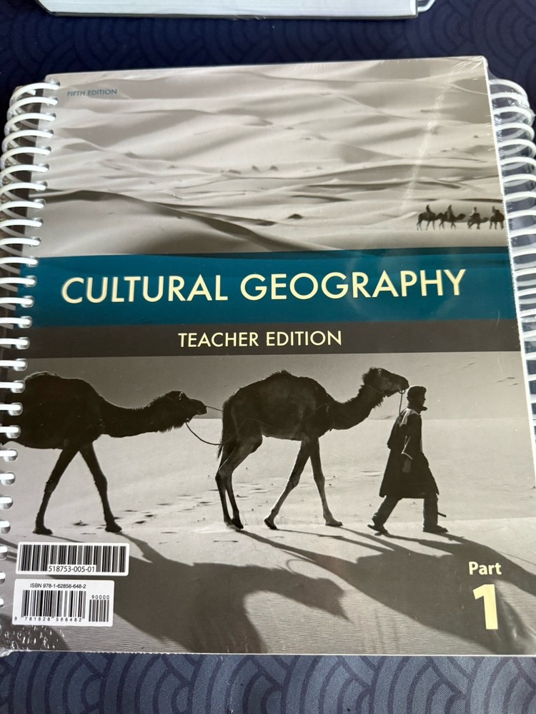 Brand New Original Packaging Cultural Geography Teachers Edition 5th Ed