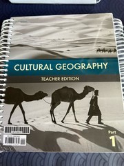 Brand New Original Packaging Cultural Geography Teachers Edition 5th Ed