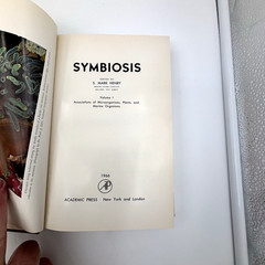1971 Symbiosis Vol I & II – Microorganisms, Plants & Biota – HC Academic Press