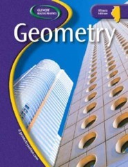 Glencoe Geometry Illinois Student Edition Hardcover by McGraw-Hill Acceptable