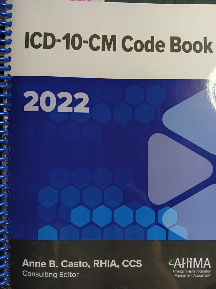 ICD-10-CM Code Book, 2022 Spiral Edition B