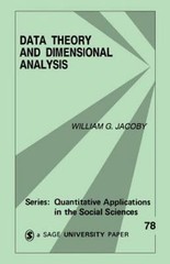 Data Theory and Dimensional Analysis by Jacoby, William G.