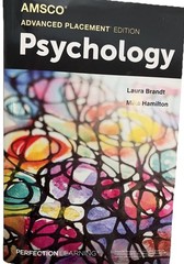 Advanced Placement Psychology Book, 3rd Edition (AMSCO PUBLICATION) by Brandt