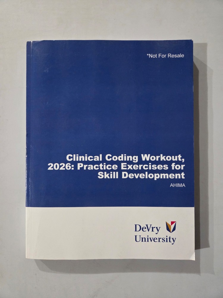 Clinical Coding Workout 2026 : Practice Exercises for Skill Development with…