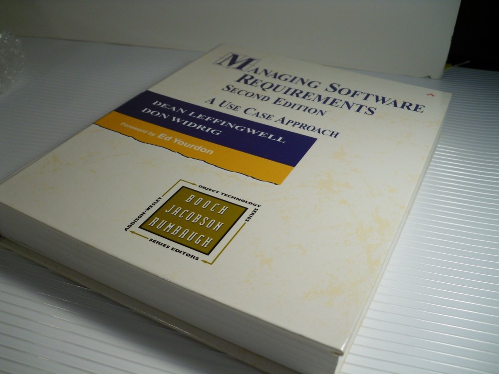 Managing Software Requirements: A Use Case Approach – hardcover Leffingwell,…