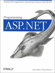 Programming ASP.NET (O’Reilly – Paperback, by Liberty Jesse; Hurwitz – Very Good