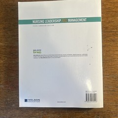 Third Canada Edition Nursing Leadership and Management Patricia Kelly Heather