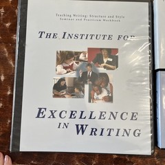 IEW Teaching Writing Structure DVD SET Group B, C +Parent/Student Workbook Sets