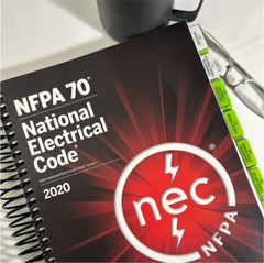 Highlighted and Tabbed NFPA 70 NEC National Electrical Code 2020 Spiralbound