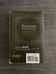 Perrine’s Literature: Structure, Sound & Sense 13th AP Edition Johnson Arp 2018