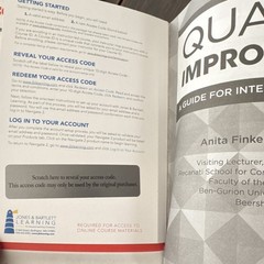 Jones & Bartlett Learning Quality Improvement Nursing Finkelman PB Access Code