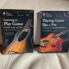 Learning to Play Guitar The Great Courses 4‑Disc DVD Set + Guidebook + Pro DVD