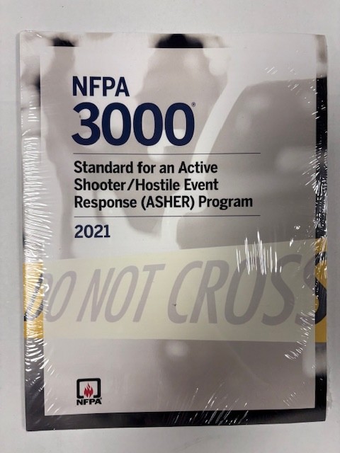 NFPA 3000 Active Shooter/Hostile Event Response (ASHER) Program, 2021 ed NEW