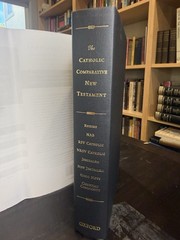 THE CATHOLIC COMPARATIVE NEW TESTAMENT By Oxford University Press Hardcover EUC