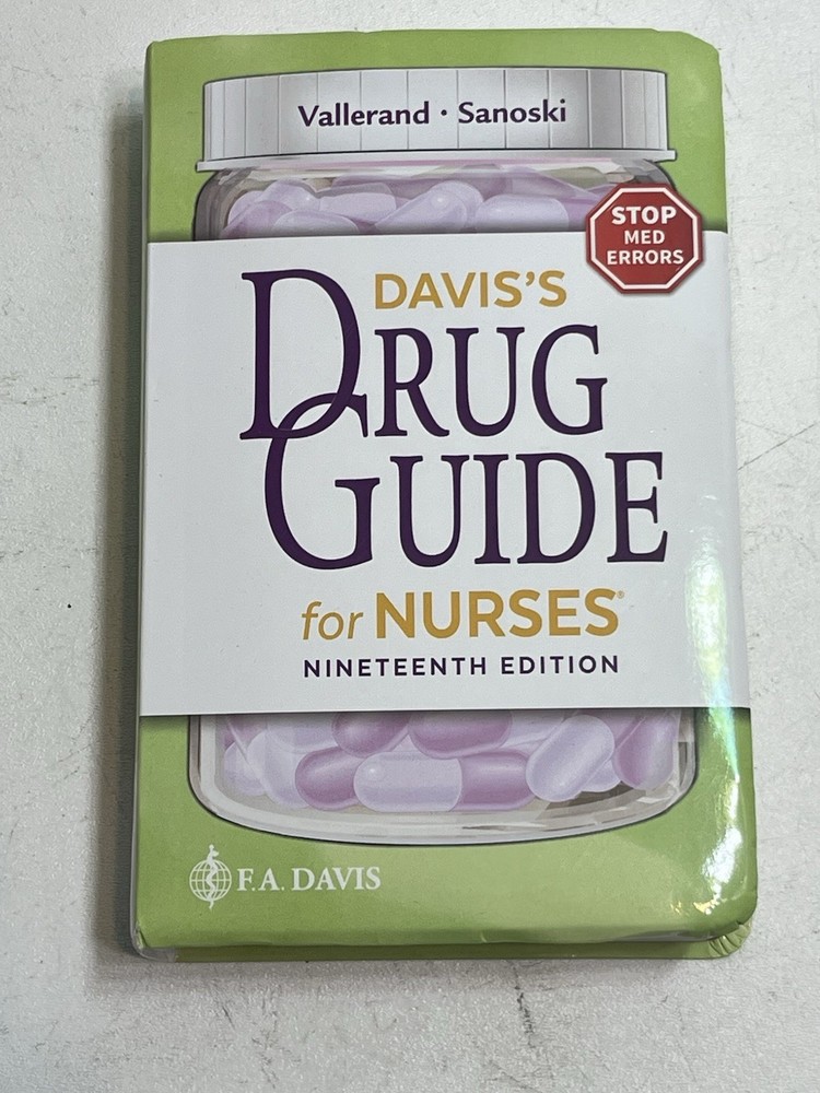 Daviss Drug Guide for Nurses – VERY GOOD