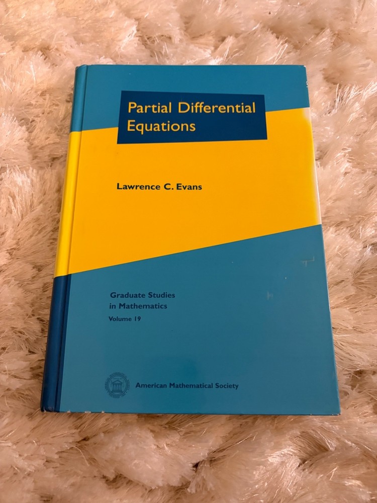 Partial Differential Equations by Lawrence C. Evans (hardcover, rare)