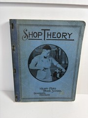 Vintage 1941 Shop Theory Henry Ford Trade School Hardcover Industrial Textbook