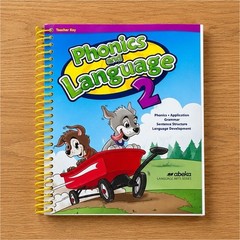 Abeka Phonics and Language 2 Teacher Key Teacher’s Edition Wire Bound