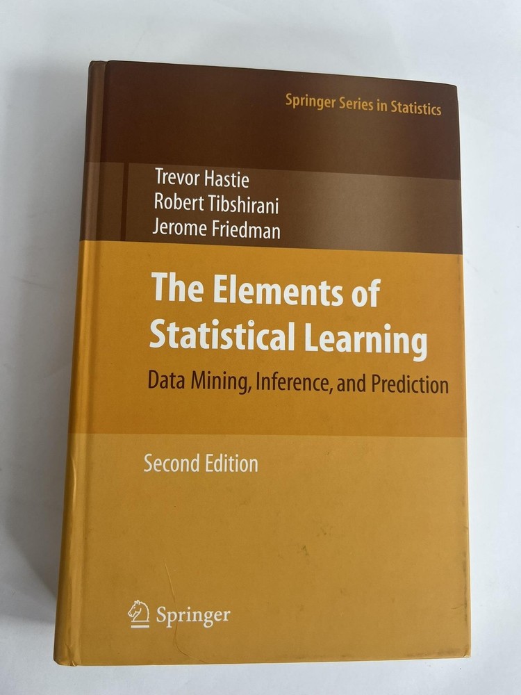 The Elements Of Statistical Learning 2nd Ed Hastie Tibshirani Springer Brown HC