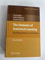 The Elements Of Statistical Learning 2nd Ed Hastie Tibshirani Springer Brown HC
