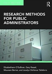 Research Methods for Public – Paperback, by Rassel Gary; Berner – Very Good