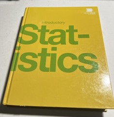 Introductory Statistics by Susan Dean and Barbara Illowsky (2013, Hardcover) VG