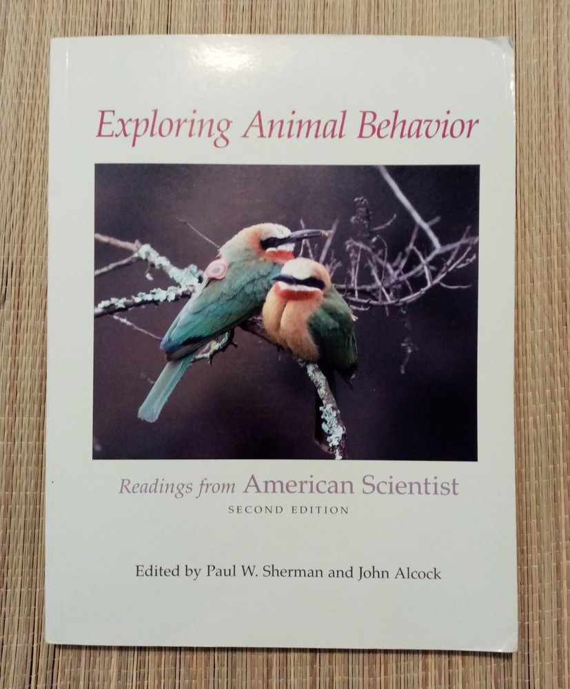 Exploring Animal Behaviour Readings from American Scientist 300 Pages