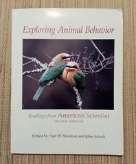 Exploring Animal Behaviour Readings from American Scientist 300 Pages