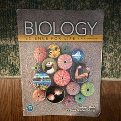 Pearson Biology: Science for Life 6th Edition Textbook by Belk & Maier