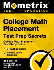 College Math Placement Test Prep Secrets: College Math Placement Test Study …