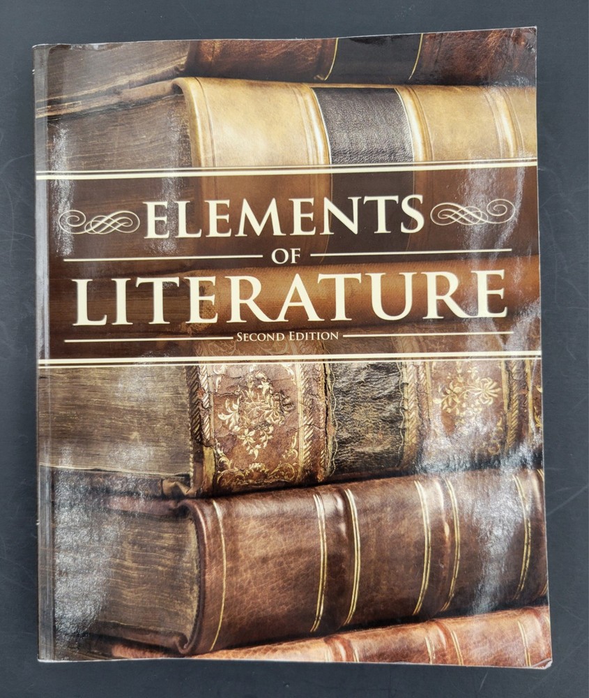 BJU Press Elements of Literature 2nd Ed. 10th Grade Student Textbook 517029 VG