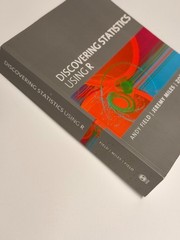 Textbook – Discovering Statistics Using R Andy Field Jeremy Miles Softcover