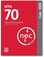 NFPA 70, National Electrical Code (NEC) 2026 Edition PB FROM USA STOCK