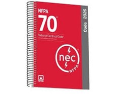 NFPA 70, National Electrical Code (NEC) 2026 Edition SPIRAL