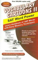 Vocabulary Cartoons II: SAT Word Power – Paperback By Burchers, Sam – VERY GOOD