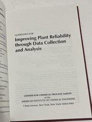 Guidelines for Improving Plant Reliability Data Collection & Analysis AIChE CCPS