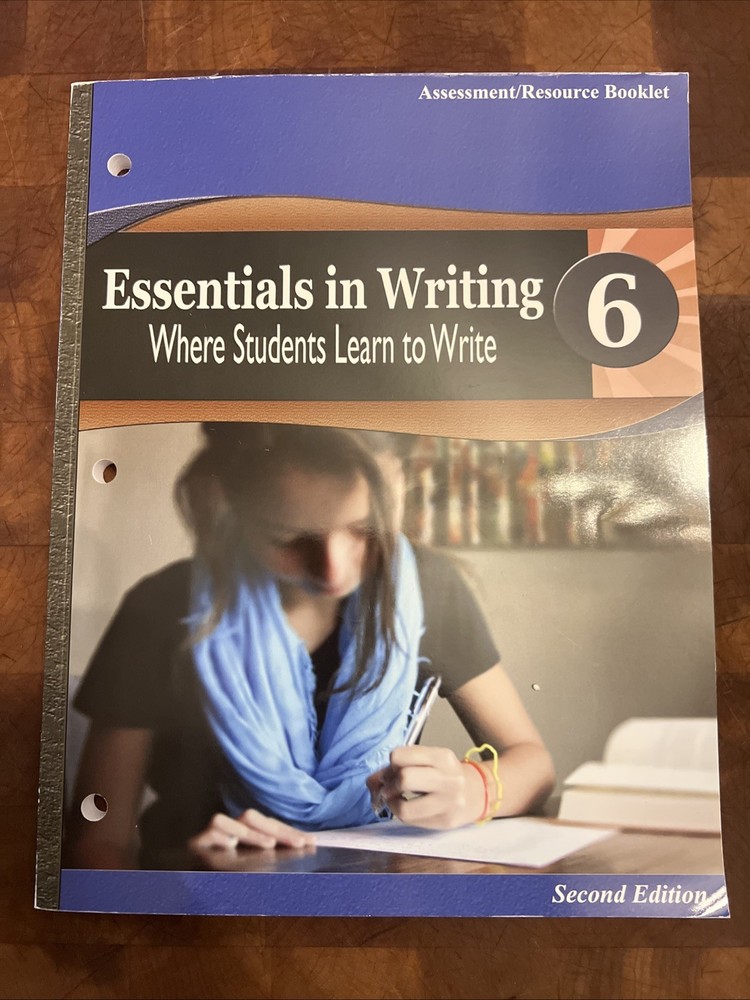 Essentials in Writing Level 6 Assessment / Resource Booklet – Homeschool Book