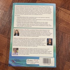 Teaching Students with Emotional and Behavioral Disabilities Book Hott Randolph