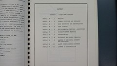 Laser Electro Optics Technology Curriculum Series Course Manuals Set of 10 1980