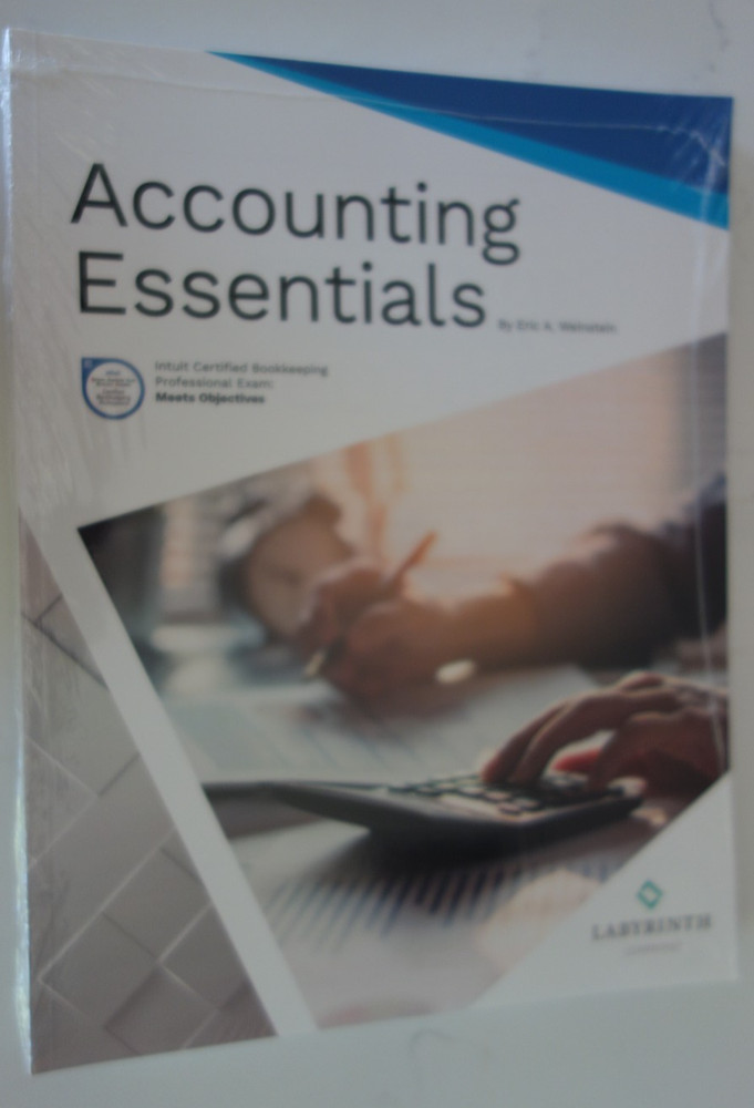 LABYRINTH LEARNING Accounting Essentials By Eric A. Weinstein 9781640615137 New
